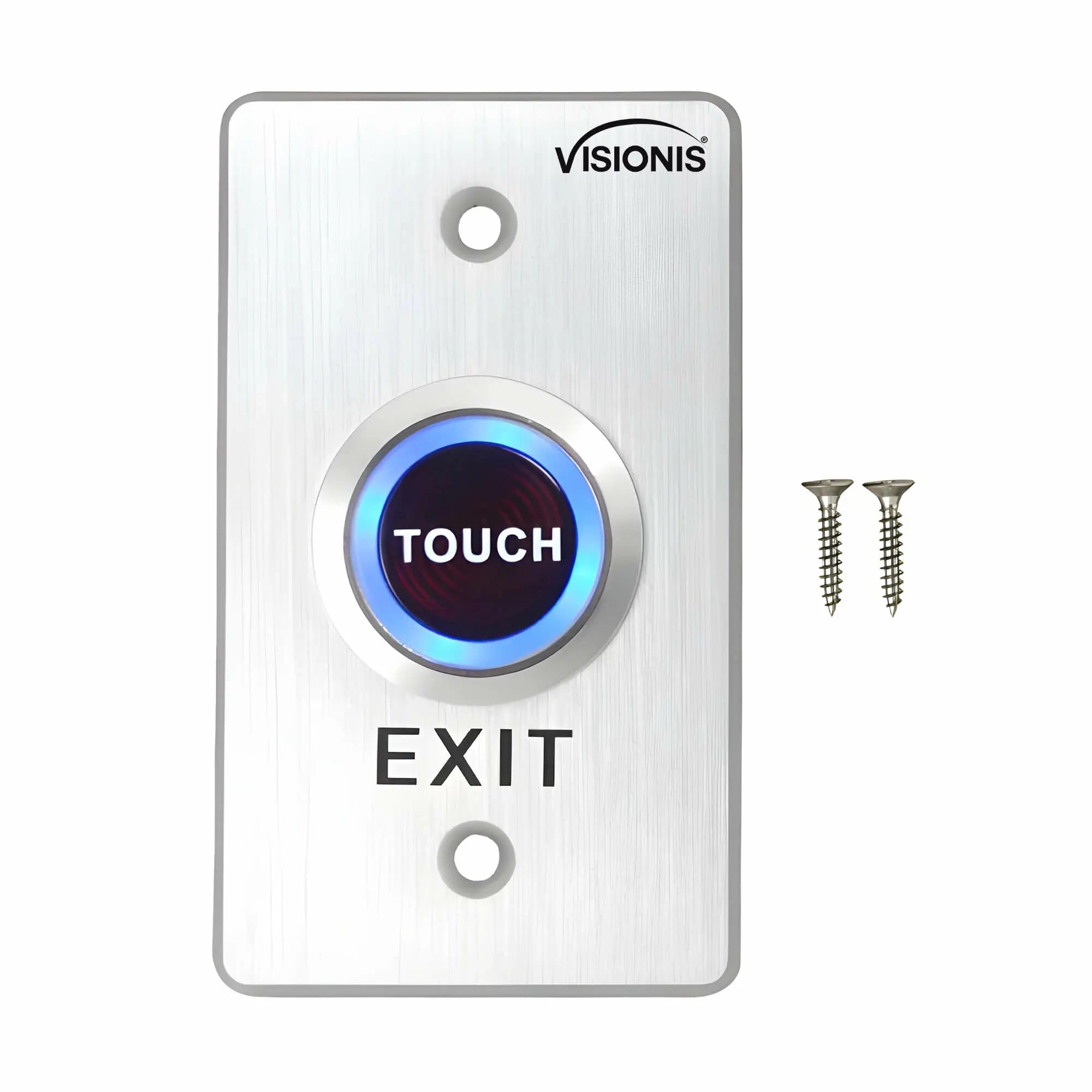 Request to exit button with LED lights for secure access control systems VISIONIS VIS-7005