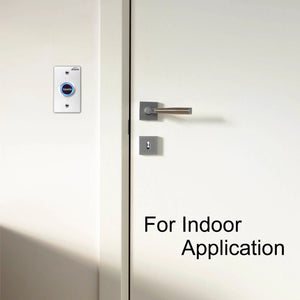 Status LED. Dimensions. request to exit device with LED lights for secure access control systems VISIONIS VIS-7005