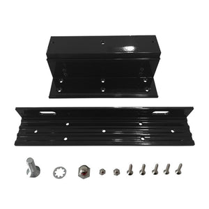 Z and L bracket for 600 lbs electromagnetic lock - VIS-ZL600-BL