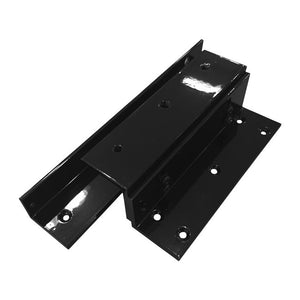 Z and L bracket for 300 lbs magnetic door lock. Black olor - VIS-ZL300-BL