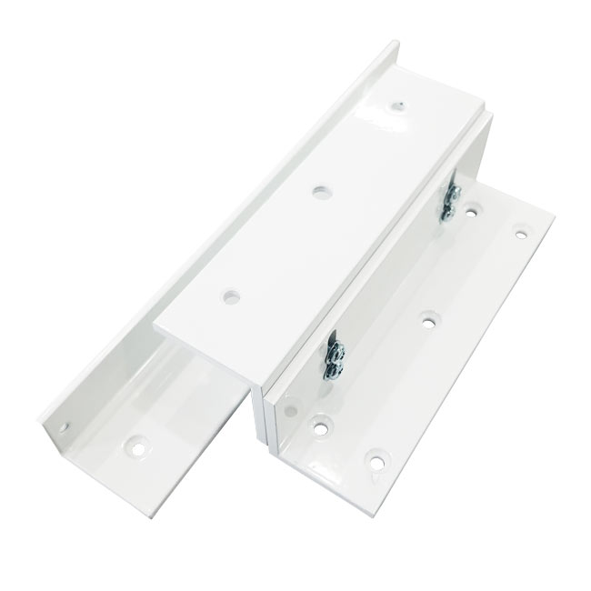Z and L bracket for 300 lbs magnetic door lock - VIS-ZL300-WH Visionis