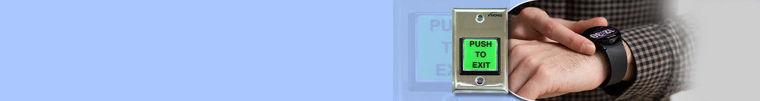 Hands-Free Indoor No Touch Exit Button with Delay & Proximity Control ...
