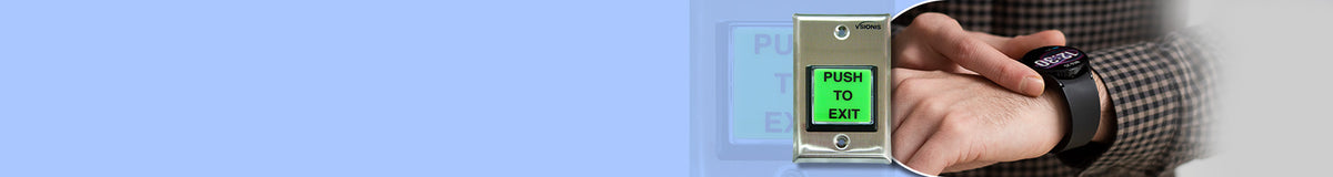 Hands-Free Indoor No Touch Exit Button with Delay & Proximity Control ...