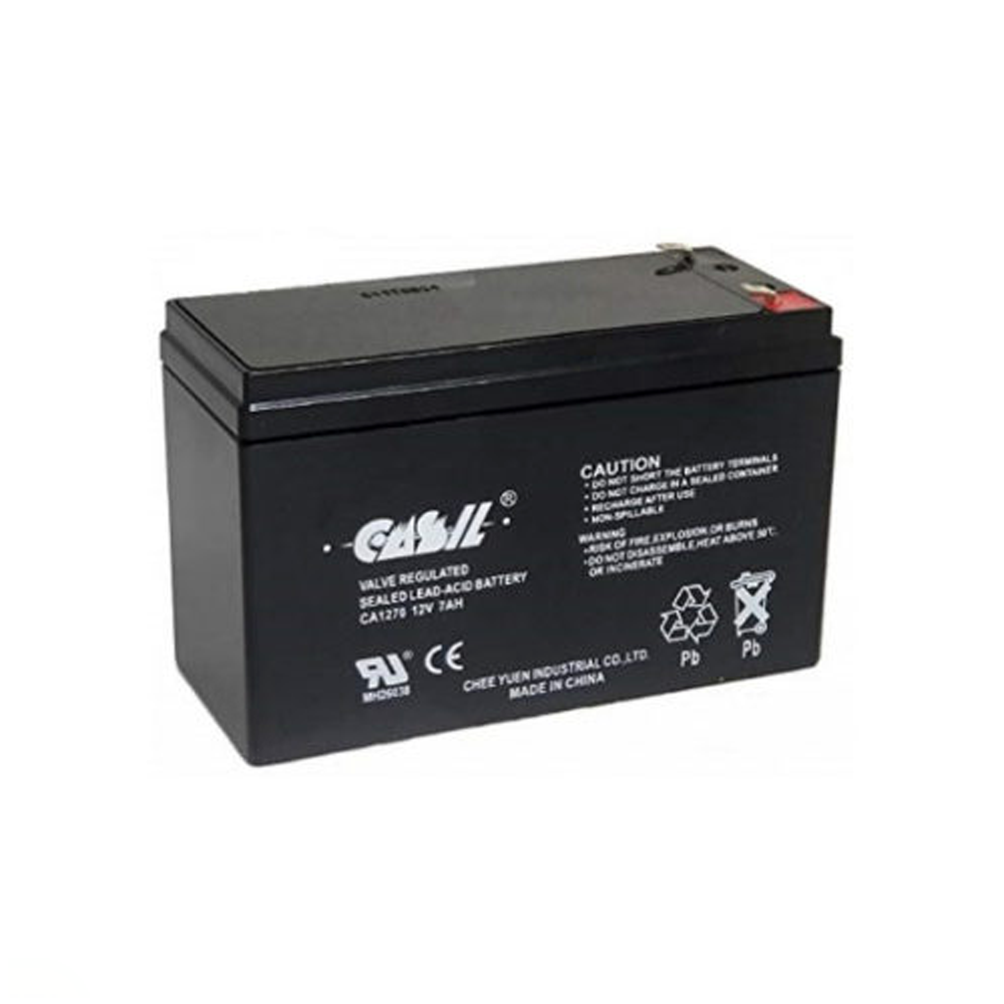 Sealed Battery 12V 7A, Battery Backup Only For DLX Access Control Panels - AD-712BNP