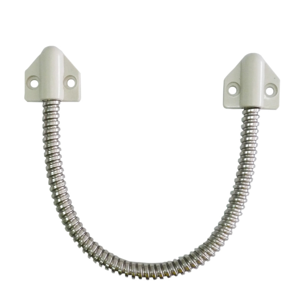 Armored Door Loop with ABS Ends (wire protector), Flexible Stainless Steel - Visionis VIS-2001