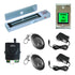 magnetic door lock with button release door buzzer system