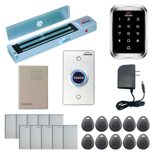 600 lbs magnetic door lock with keypad kit for door access control -  FPC-5099