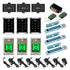 300 lbs Magnetic door locks with RF wireless transmitter and receiver buzz-in kits - FPC-5169