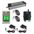 Gate maglock with RF transmitters and receiver buzz-in kit - FPC-5195