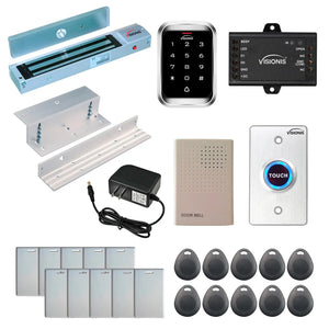 300 lbs magnetic door lock with keypad kit for door access control -  FPC-5280-VS