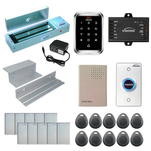 1200 lbs magnetic door lock with keypad kit for door access control -  FPC-5286-VS