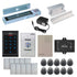 600 lbs Magnetic door lock with keypad card reader, push to exit button - FPC-5327