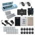 1200 lbs Magnetic door lock with keypad card reader, push to exit button - FPC-5343