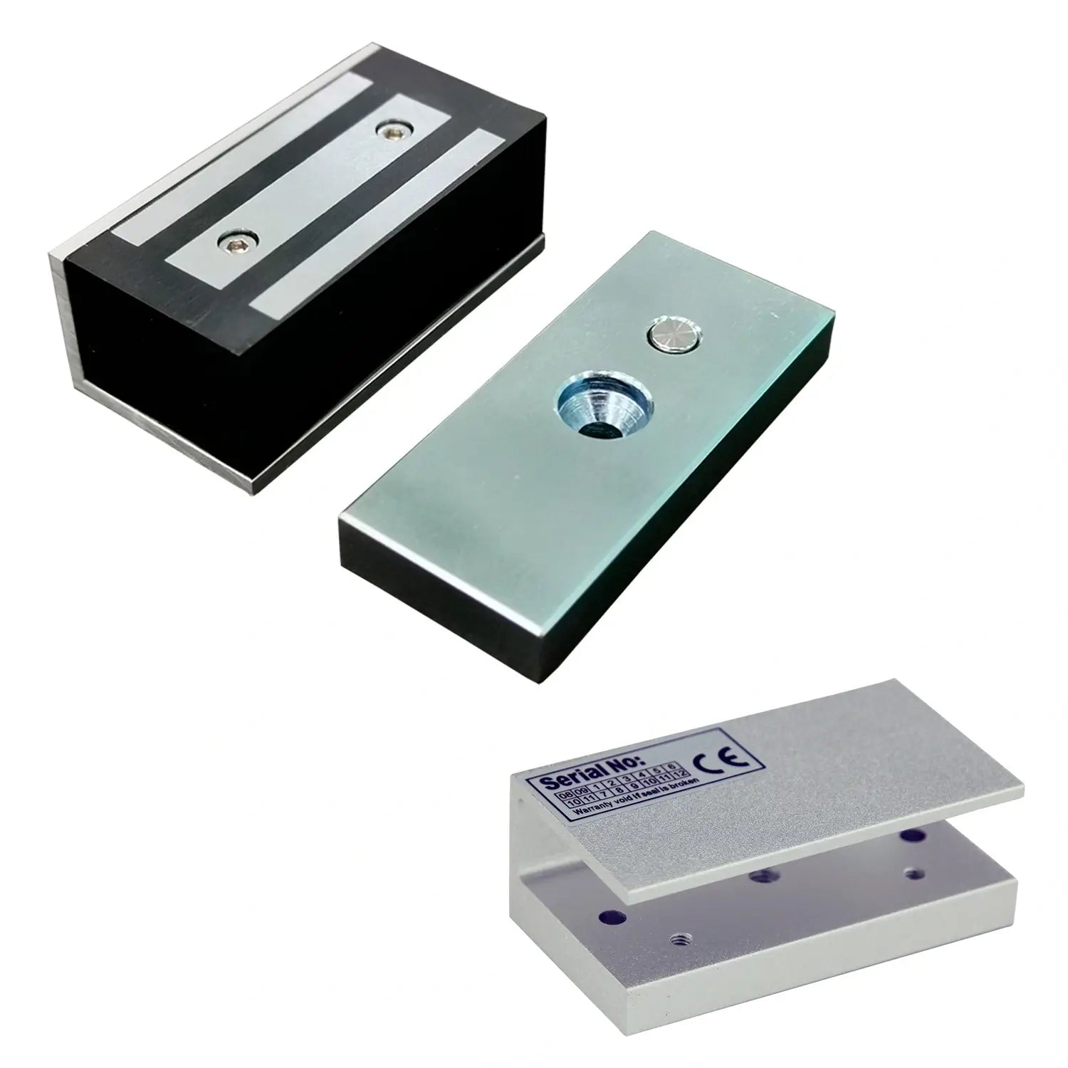 Magnetic Cabinet Lock + U Bracket for Glass Door - FPC-5371