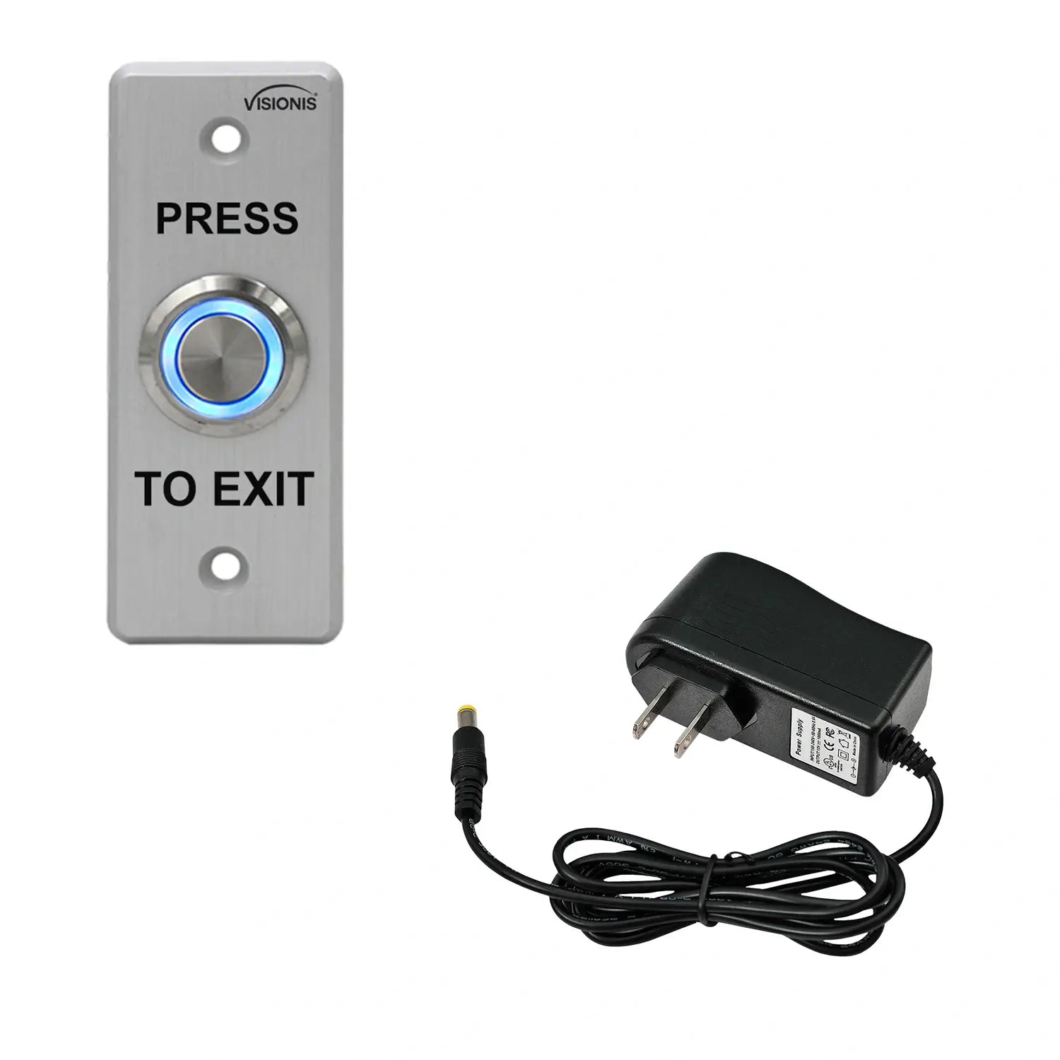 Push to exit button with power supply - FPC-5405