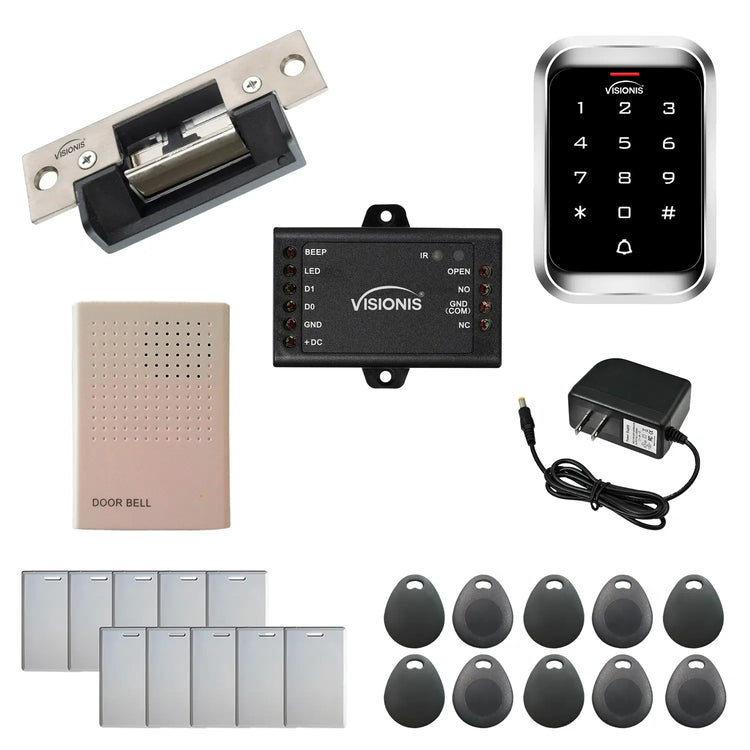 electric door strike​ with keypad card reader, motion sensor - FPC-5455