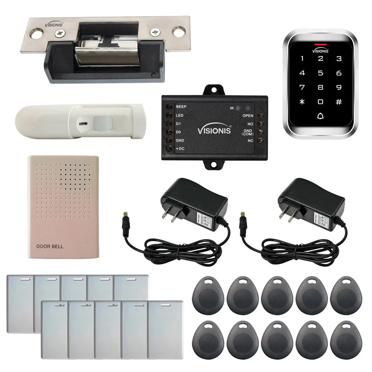 electric door strike​ with keypad card reader, motion sensor - FPC-5466