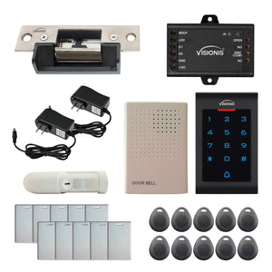 Electric door strike with keypad card reader, motion sensor - FPC-5559