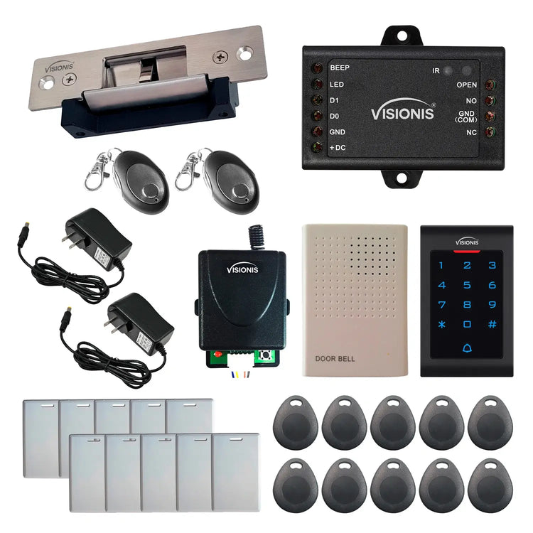 Standalone access control with electric bolt lock, keypad card reader - FPC-5573