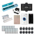 Standalone access control with 600 lbs maglocks, keypad card reader, push to exit button - FPC-5593
