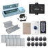 Standalone access control system with 1200 lbs maglock, keypad card reader, push to exit button - FPC-5645