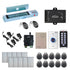 Standalone access control with 600 lbs maglock, keypad card reader, push to exit button, rf transmitter and receiver - FPC-5652