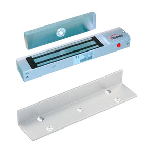 300lbs magnetic door lock (VIS-ML300LED) and an VIS-LS300 mounting bracket - FPC-5698