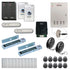 Business access control systems with 300 lbs magnetic door locks, card readers, exit buttons, management software - FPC-6151