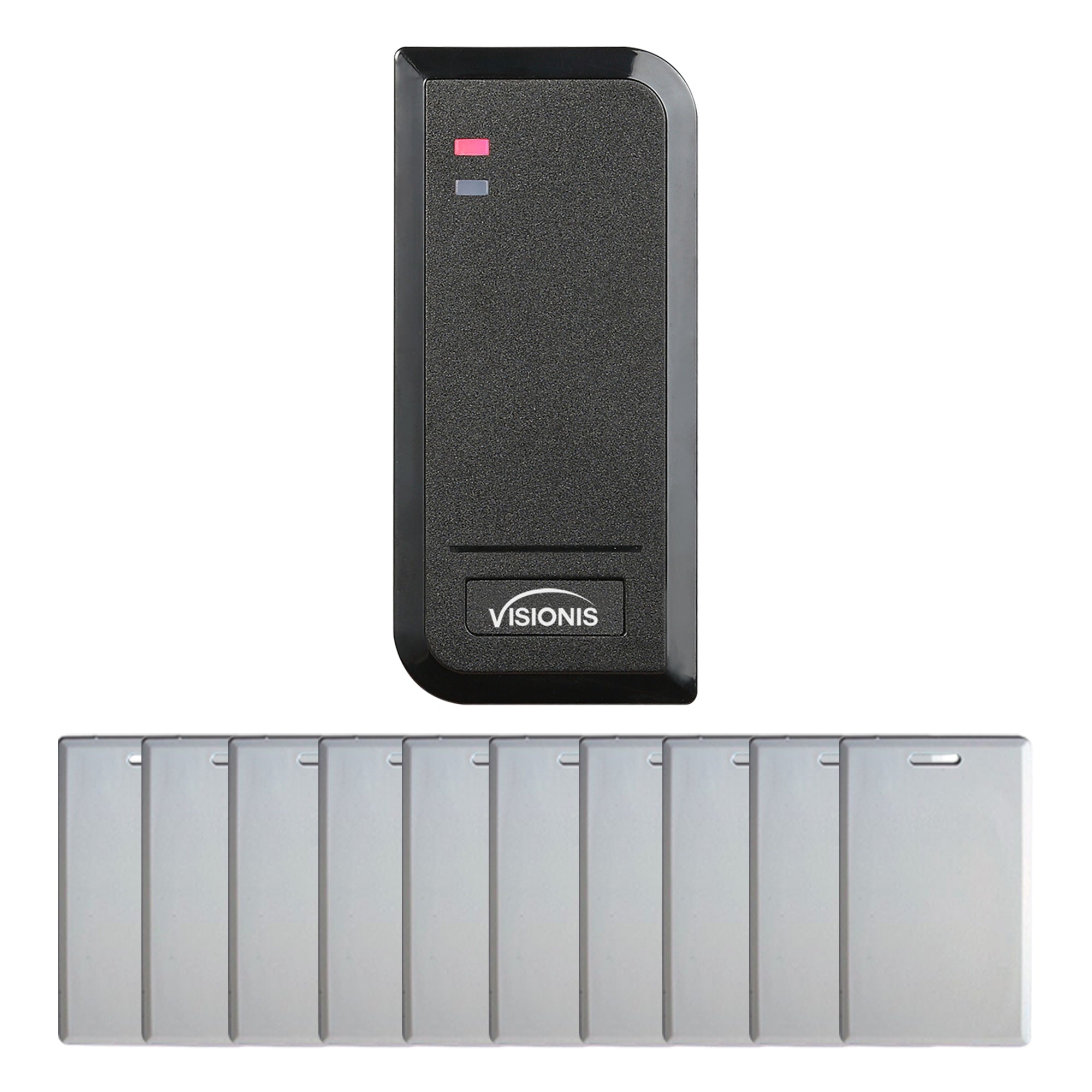 FPC-6431 VIS-3100 Access Control Black Outdoor IP66 Card Reader Only Compatible With Wiegand 26 Bit With A 10 Pack Of Proximity Cards