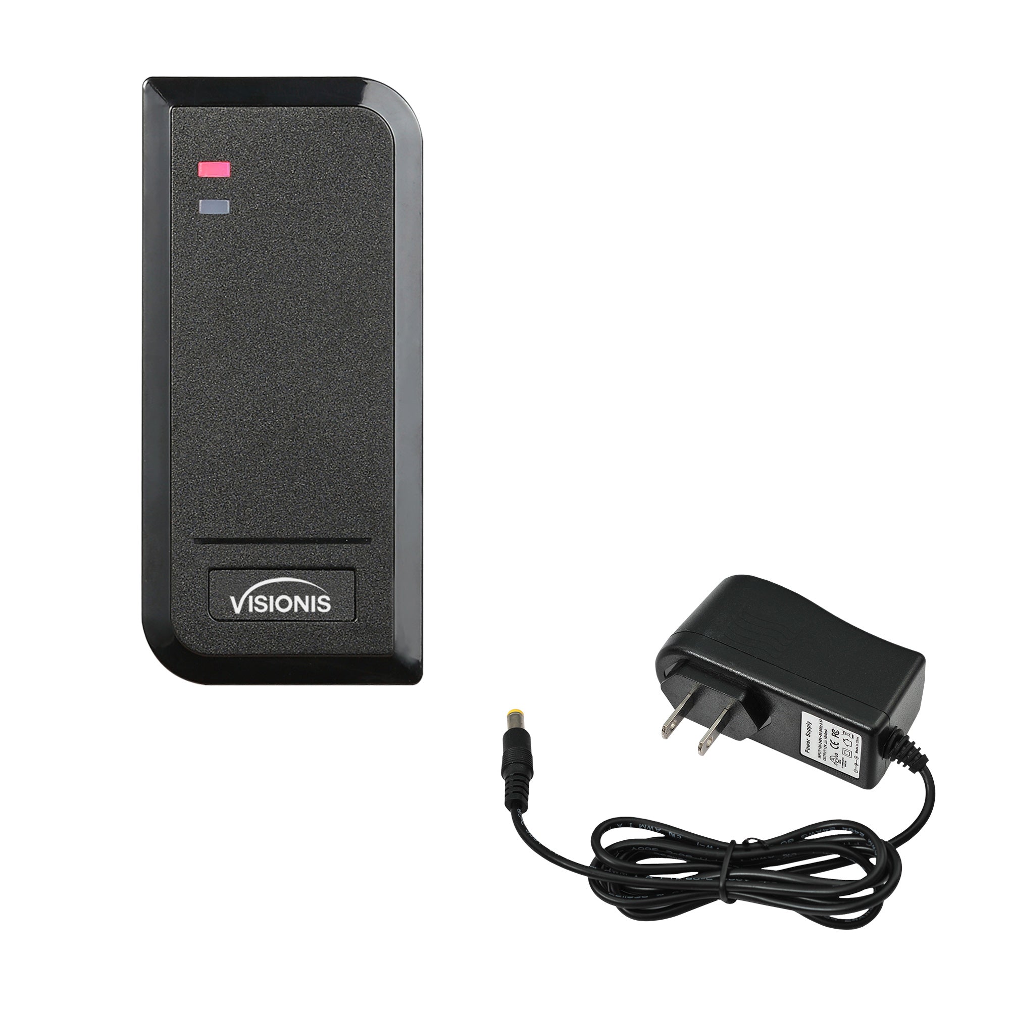 FPC-6432 VIS-3100 Access Control Black Outdoor IP66 Card Reader Only Compatible With Wiegand 26 Bit And A Power Supply Included