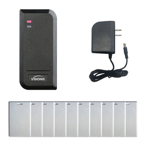 Proximity card reader. Wiegand 26 Bit + Pack Of 10 Cards - FPC-6433