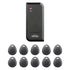Proximity card reader. Wiegand 26 Bit + Pack Of 10 Proximity Key Tags - FPC-6434