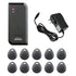 Door badge reader. Wiegand 26 Bit + Pack Of 10 Proximity Key Tags - FPC-6435