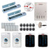 Commercial access control systems with 600 lbs maglocks, controller box, keypad and card reader - FPC-7287
