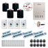 Building access control systems with magnetic door locks, controller box, keypad and card reader - FPC-7302