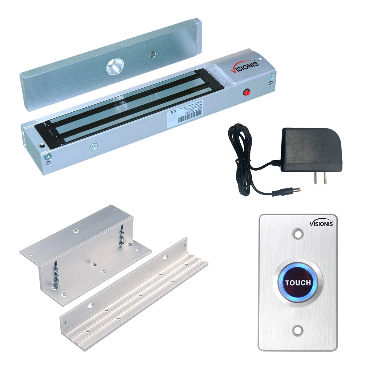 600 lbs Maglocks kit with push to exit button - FPC-7321