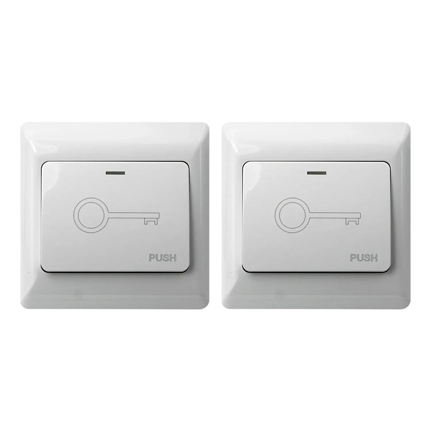 Pack of 2 Push to exit buttons for door release - VIS-7030 Visionis