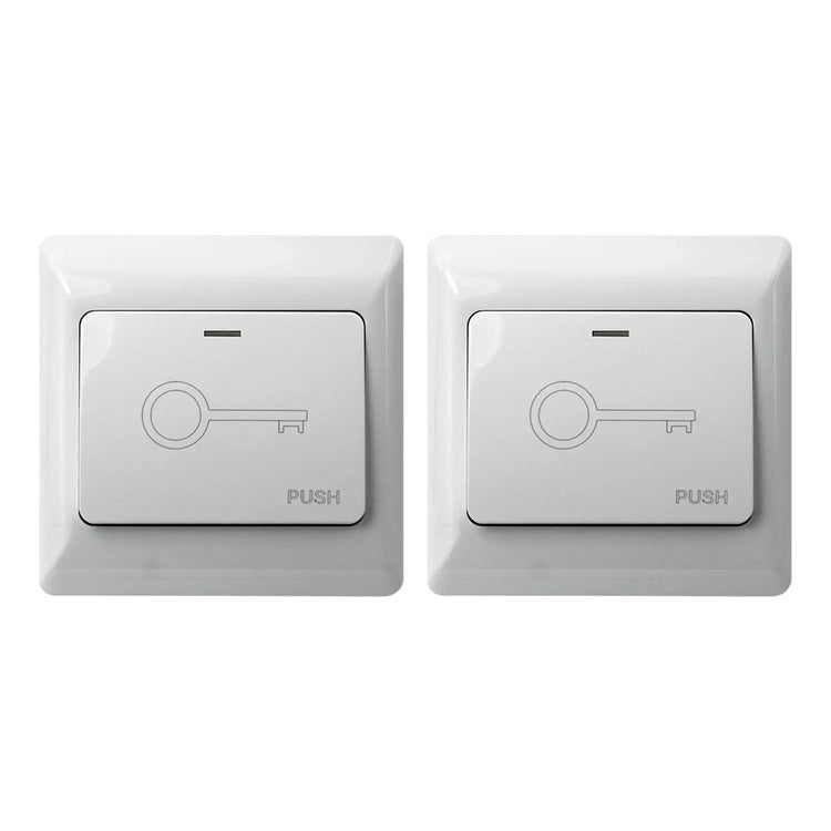 Pack of 2 Push to exit buttons for door release - VIS-7030 Visionis