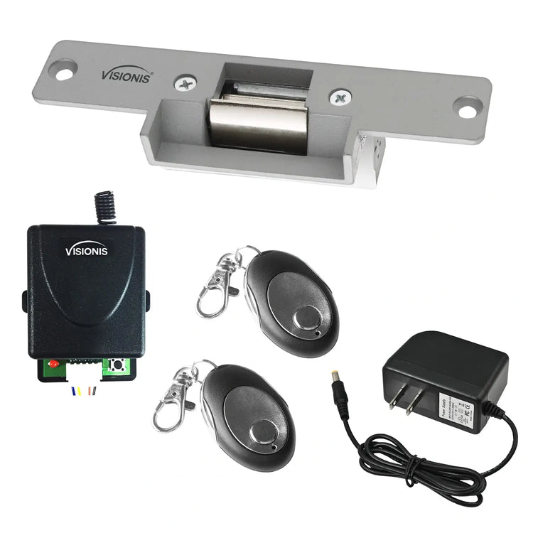 Electric Door Strike with wireless receiver for buzz-in - FPC-7461