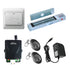 300 lbs Magnetic door lock with button release, wireless receiver and remotes - FPC-7462