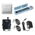 600 lbs Magnetic door lock with button release, wireless receiver and remotes - FPC-7463