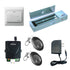 1200 lbs Magnetic door lock with button release, wireless receiver and remotes - FPC-7464