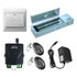 1200 lbs Magnetic door lock with button release, wireless receiver and remotes - FPC-7464
