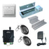 1200 lbs Magnetic door lock with button release, wireless receiver and remotes - FPC-7467