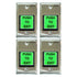 Green push to exit button with timer delay - FPC-7487
