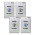 Pack of 4 weatherproof push to exit buttons with LED indicator - Visionis VIS-7001 