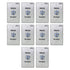 Pack of 10 waterproof push to exit buttons - Visionis VIS-7001 