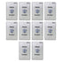 Pack of 10 waterproof push to exit buttons - Visionis VIS-7001