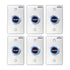 Pack of 6 Touch Request To Exit Button For Door Access Control - VIS-7005 Visionis