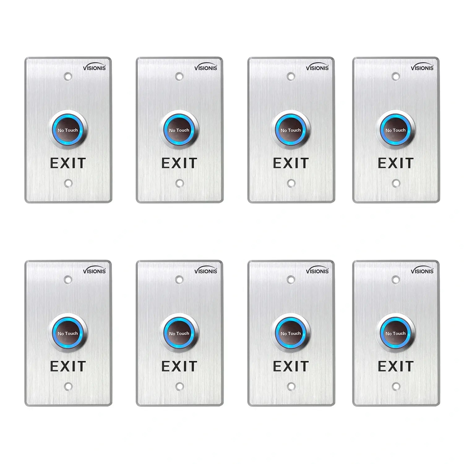 Pack of 8 No Touch Exit Buttons for Door Access Control